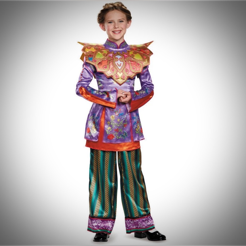 Alice in Wonderland Through the Looking Glass Kids Costume Sz S 4-6x NEW!